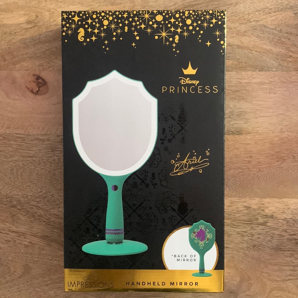 Impressions Vanity Disney Princess Mirror and Stand Ariel